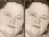 
 Click for an Example of 
 Photographic Restoration & Repair 
 services provided by Data Shine 
